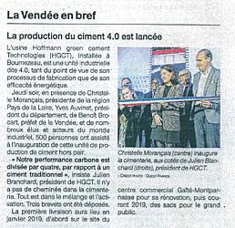 La production du ciment 4.0 est lancée